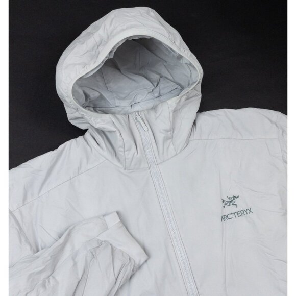 Arc'teryx Atom LT Hoody Men's 2XL Light Gray Insulated Puffer Full Zip Hooded - Picture 5 of 16